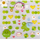 Sticker Kleeblatt Bl�tter kawaii Aufkleber