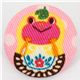 kawaii matryoshka frog button pink Kokka fabric button
