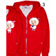 kawaii Sch�fchen Kapuzenpullover Hoodie rot f�r Kind