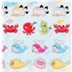 kawaii sponge sticker funny marine animals Japan