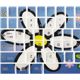 Tastatur Sticker Blumen Aufkleber