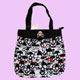 big golden skull rockabilly shoulder bag