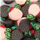 mini cake roll cute miniature deco 2pcs