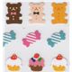 mini Sticker Aufkleber Erdbeere T�rtchen Kekse Kamio