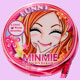 pink round wallet Minmie Flower Girl