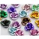 colorful mini roses for nails 10 pieces mixed