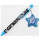 blauer Bleistift kawaii Panda Glitzer Stern