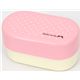 pink Bento Box Polka Dots with ribbon Lunch Box cute