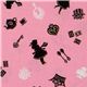 pink Japanese fabric Alice in Wonderland Cosmo