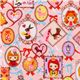 pink Japanese fabric girls portrait photos Cosmo