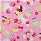 pink canvas fabric macaroons bears Japan kawaii
