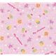 rosa Stoff mit s�ssen kleinen Figuren kawaii 0,5m