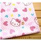 pinker kawaii Stoff mit Hello Kitty K�pfen 0,5m
