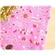 pinker kawaii Blumen Fr�chte Stoff 0,5m