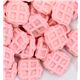 pink miniature waffles deco decotti 5pcs