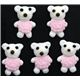 s�sse kawaii Miniatur Teddy-B�ren Ton Deko 5 St�ck