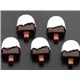 s�sse Eiscreme kawaii Miniatur Deko 5 St�ck