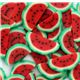 s�sse kawaii Wassermelone Ton Scheiben DIY 10 St�ck