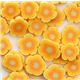 s�sse kawaii gelbe mini Blumen Ton Scheiben 10 St�ck