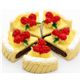 s�sse gelbe Kuchenst�cke kawaii Miniatur Deko 5 St�ck