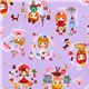 purple Japanese fabric girls go shopping Cosmo