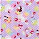 purple canvas fabric macaroons bears Japan kawaii