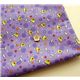 violetter Cocktail Stoff mit Kirschen 0,5m