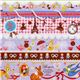 purple kawaii fabric Bambi squirrel Eiffel Tower Japan