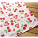 rote Herzen Kirschen Stoff kawaii 0,5m