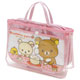 rosa San-X Kosmetiktasche Rilakkuma Korilakkuma