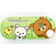 green San-X kawaii pencil case *Rilakkuma cloverleaf*