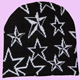 black cap with stars