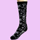 black stars Knee Socks