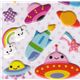 kawaii UFO Ausserirdischer Sticker Aufkleber