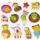 kawaii Sticker Tiere Donuts Aufkleber