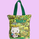 green bag Tenshi Neko Green Apple