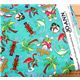 t�rkiser Hawaii Jo-Ann Stoff Tiere alter Mann s�ss 0,5m