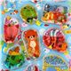 water capsule sticker cute marine animals Japan kawaii