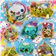 water capsule sticker cute soap bubbles Japan