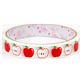 white Deco Scotch Tape red apples kawaii cute
