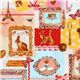 white Japanese fabric France picture framing Cosmo