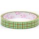 yellow checkered Deco Scotch Tape cute kawaii
