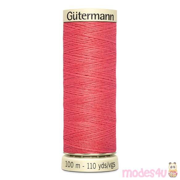 Sew-all rich coral thread 927 by Gutermann