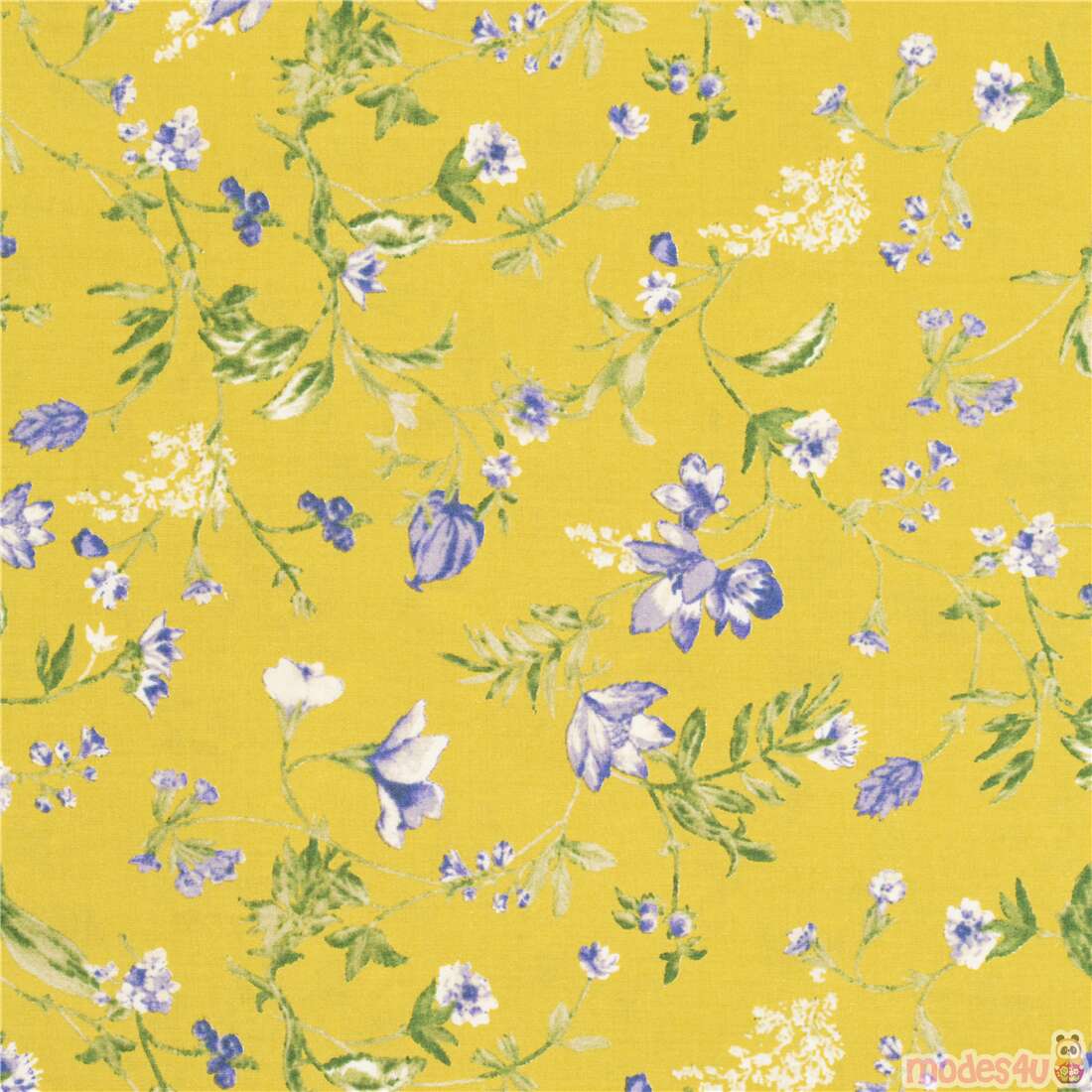 Delicate Loose Falling Florals Blousey Fabric