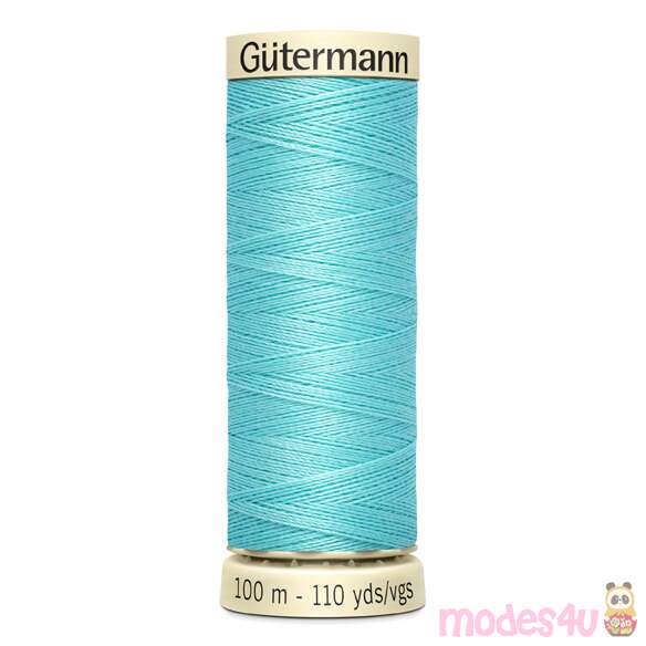 Sew-all aqua blue thread 328 by Gutermann