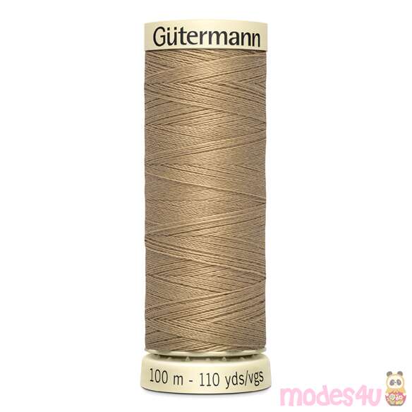 Sew-all camel brown thread 265 by Gutermann