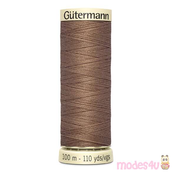 Sew-all dark almond thread 454 by Gutermann