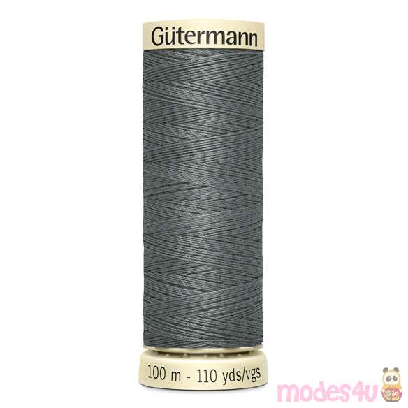 Fil � coudre Sew-all gris cendre fonc� n� 701 par Gutermann