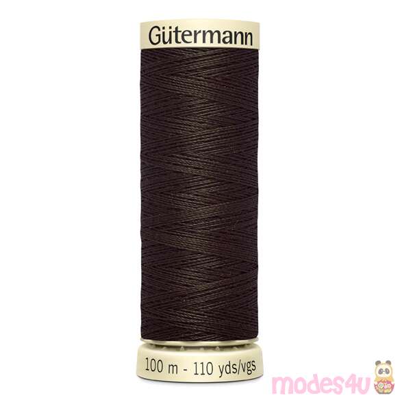 Sew-all midnight brown thread 769 by Gutermann