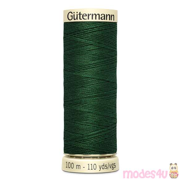 Sew-all dark emerald green thread 456 by Gutermann